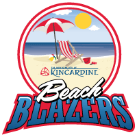 Municipality of Kincardine Beach Blazers logo.