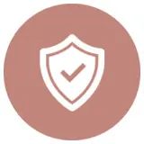 Shield icon representing maximizing safety.