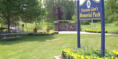 The Tiverton Lion's Memorial Park.