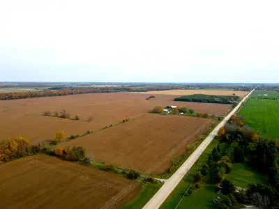 Rural farmland in the Municipality of Kincardine.